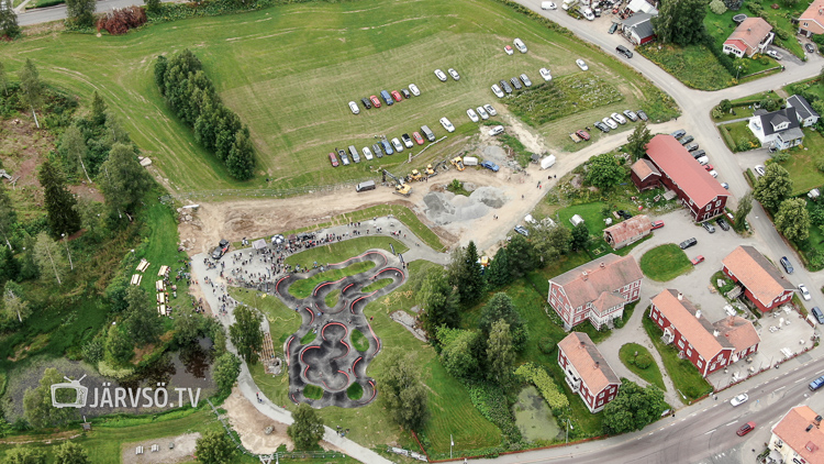 Invigning av Järvsös första pumptrack