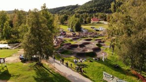 Skandinaviens första Velosolutions pumptrack