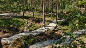 Nya cykelleder i Järvsö